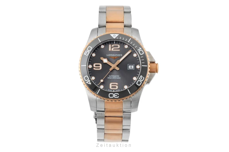 Longines Hydro Conquest steel automatic men's watch L3.782.3.78.7 LP: 2200EUR [2602092]