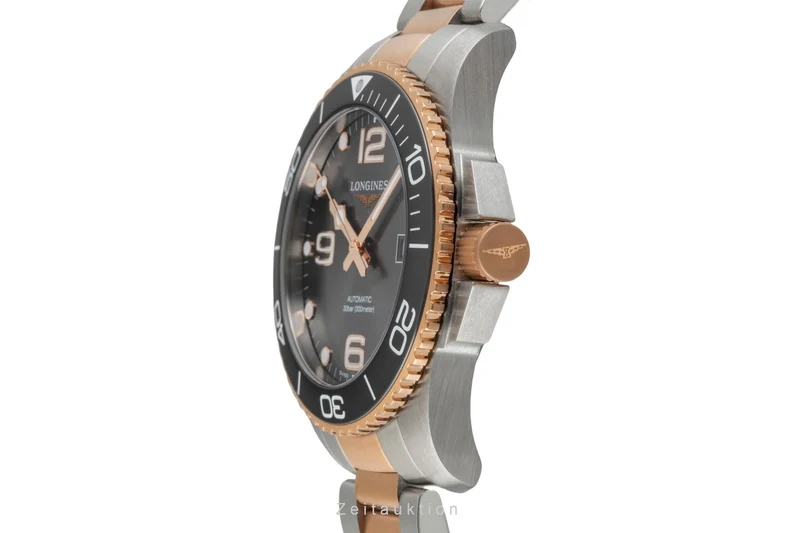 Longines Hydro Conquest steel automatic men's watch L3.782.3.78.7 LP: 2200EUR [2602092]