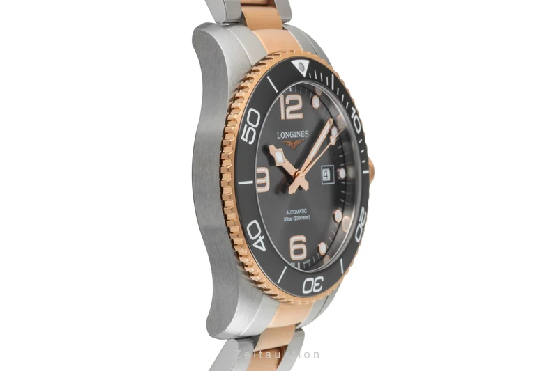 Longines Hydro Conquest steel automatic men's watch L3.782.3.78.7 LP: 2200EUR [2602092]