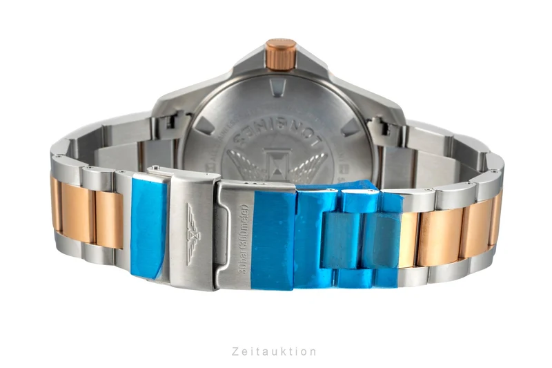 Longines Hydro Conquest steel automatic men's watch L3.782.3.78.7 LP: 2200EUR [2602092]