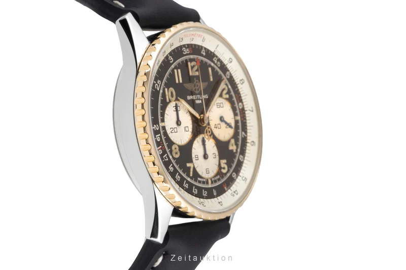 Breitling Navitimer chronograph steel / gold automatic men's watch D30022 [2501376]