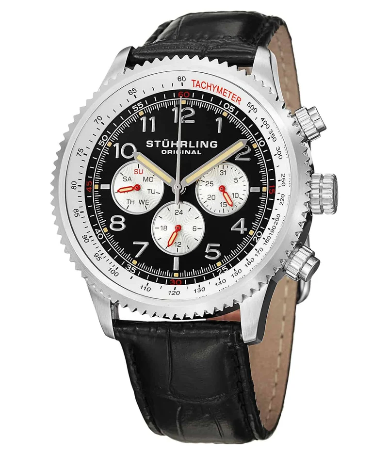 Concorso Silhouette 858L GMT Quartz 45mm Chronograph
