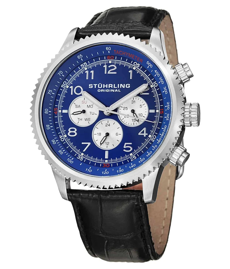 Concorso Silhouette 858L GMT Quartz 45mm Chronograph