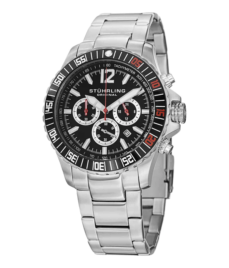 Stührling Torricelli 868 Quartz 43mm Chronograph