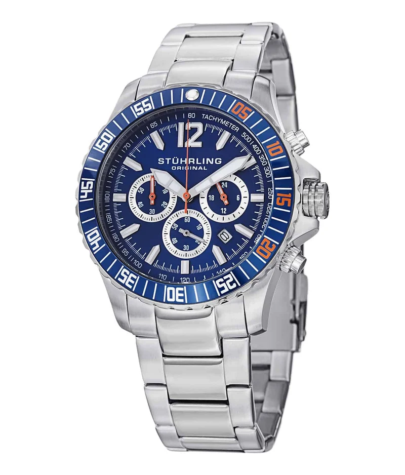 Stührling Torricelli 868 Quartz 43mm Chronograph