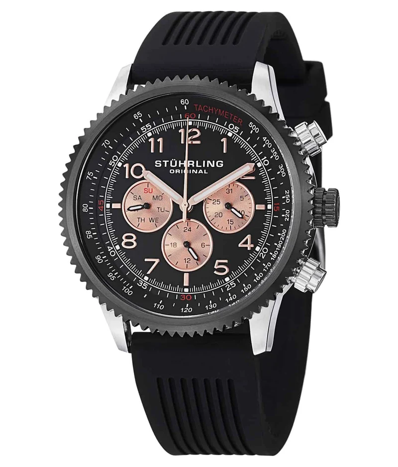 Concorso Silhouette Sport 858R GMT Quartz 45mm Chronograph