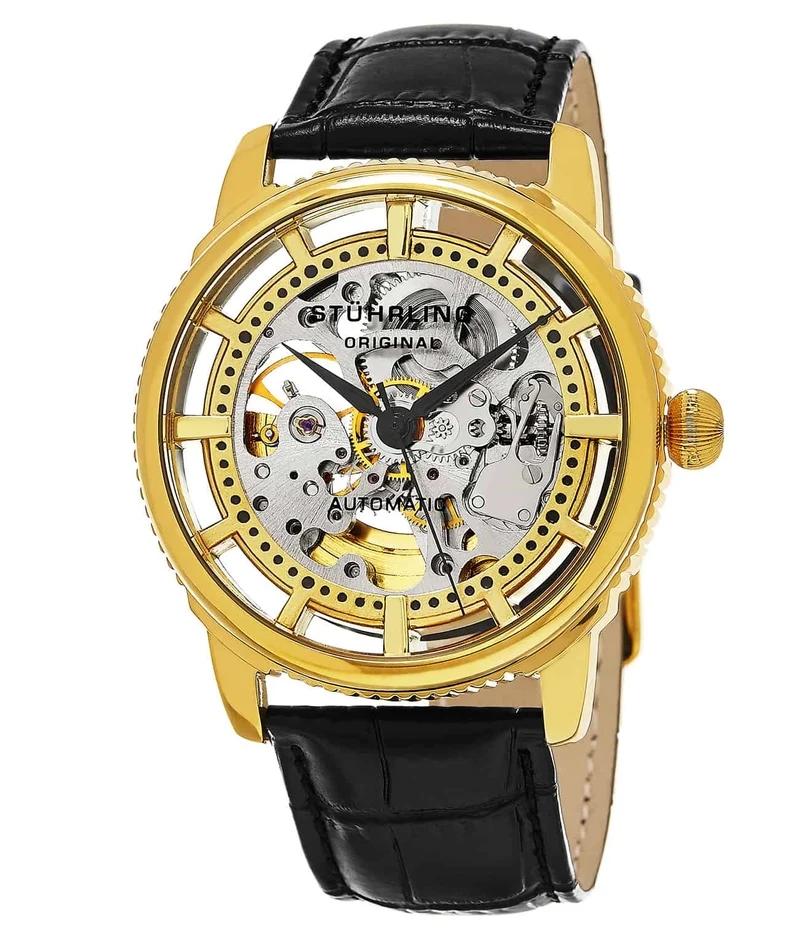 Stührling Winchester Skeleton 393 Automatic 42mm