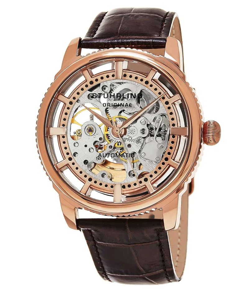 Stührling Winchester Skeleton 393 Automatic 42mm