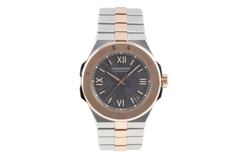 Chopard Alpine Eagle steel / gold automatic men's watch 298600-6001 LP: 28000EUR [2601814]