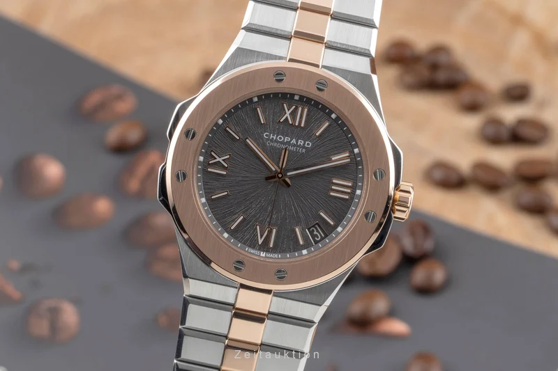 Chopard Alpine Eagle steel / gold automatic men's watch 298600-6001 LP: 28000EUR [2601814]