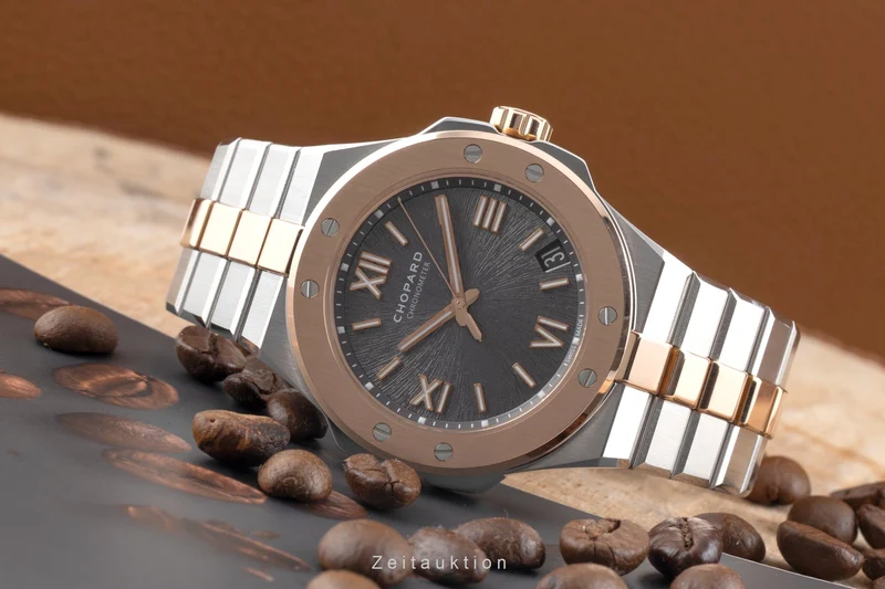 Chopard Alpine Eagle steel / gold automatic men's watch 298600-6001 LP: 28000EUR [2601814]