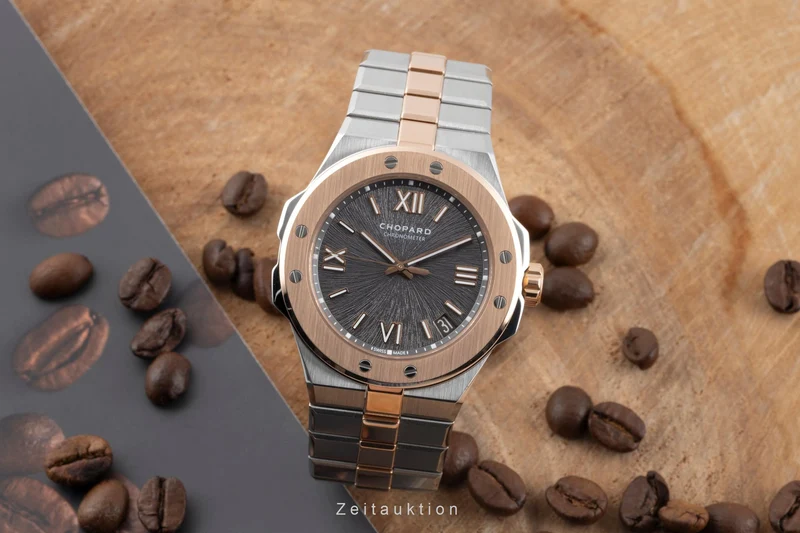 Chopard Alpine Eagle steel / gold automatic men's watch 298600-6001 LP: 28000EUR [2601814]