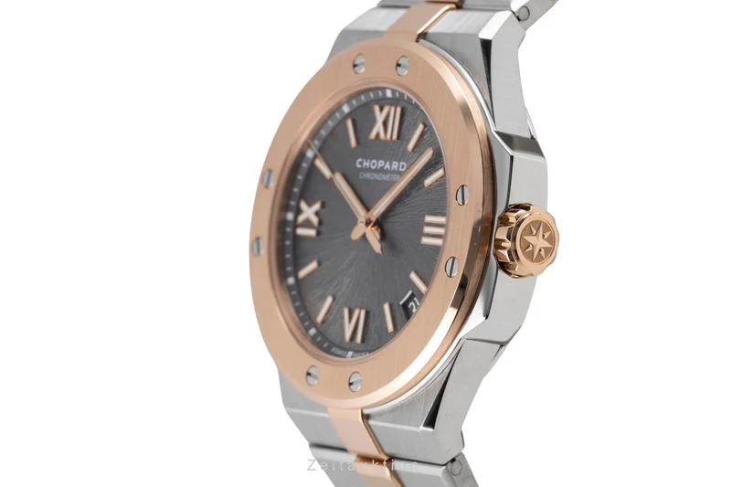 Chopard Alpine Eagle steel / gold automatic men's watch 298600-6001 LP: 28000EUR [2601814]