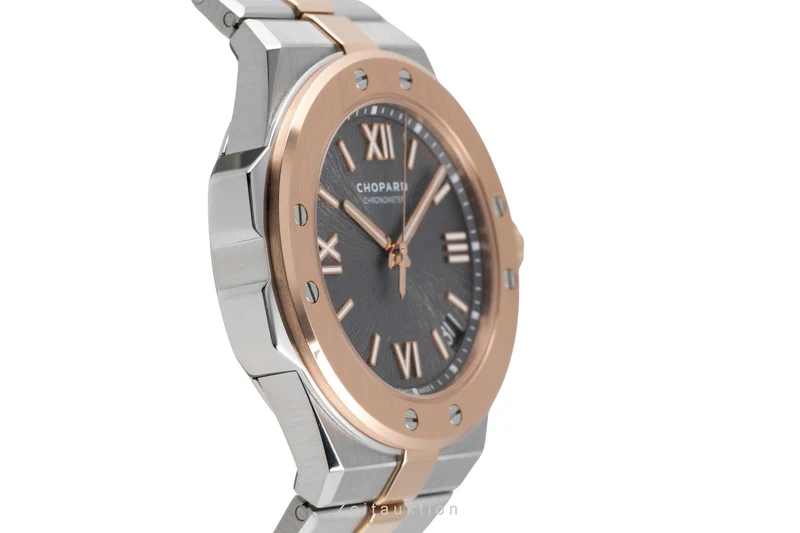 Chopard Alpine Eagle steel / gold automatic men's watch 298600-6001 LP: 28000EUR [2601814]