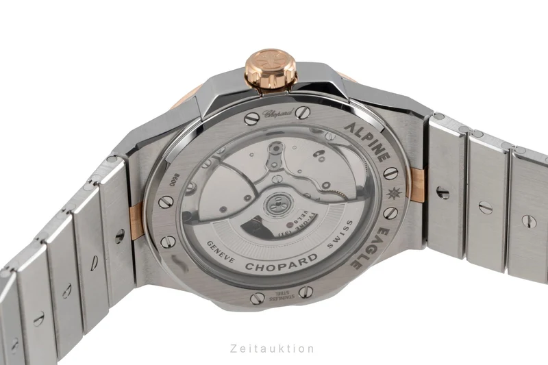 Chopard Alpine Eagle steel / gold automatic men's watch 298600-6001 LP: 28000EUR [2601814]