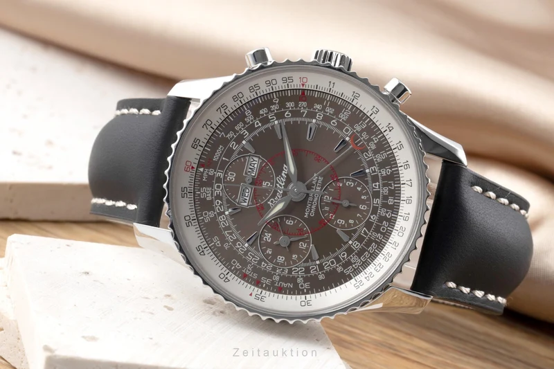 Breitling Montbrillant Datora chronograph steel automatic men's watch A21330 [2601553]
