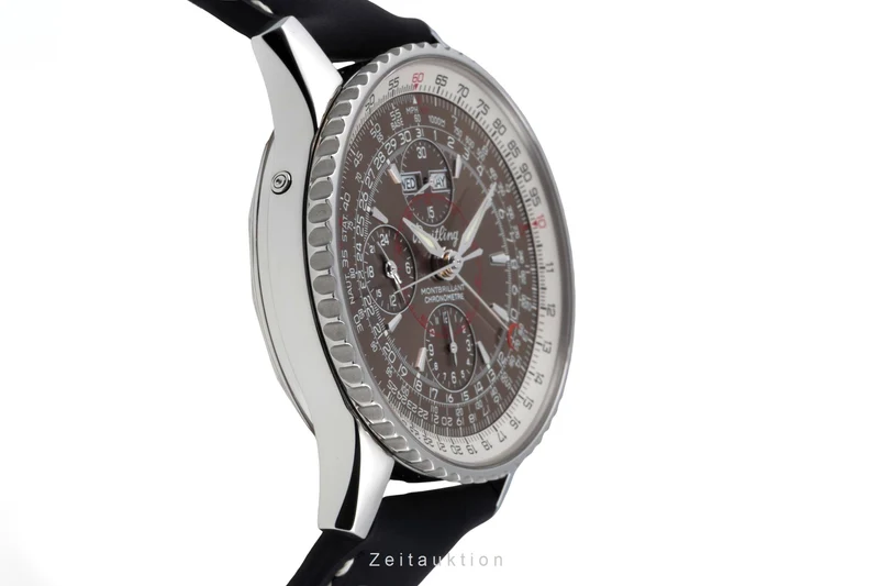 Breitling Montbrillant Datora chronograph steel automatic men's watch A21330 [2601553]