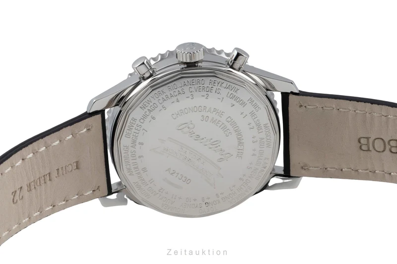 Breitling Montbrillant Datora chronograph steel automatic men's watch A21330 [2601553]