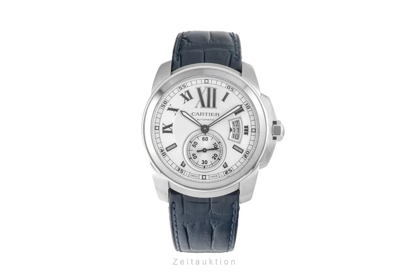 Cartier Calibre de Cartier steel automatic men's watch W7100015 [2601977]