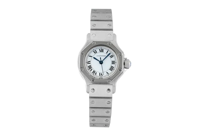 Cartier Santos steel automatic women's watch 0906 [2507270]