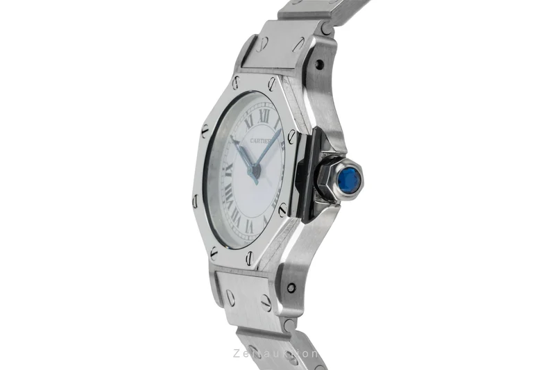 Cartier Santos steel automatic women's watch 0906 [2507270]