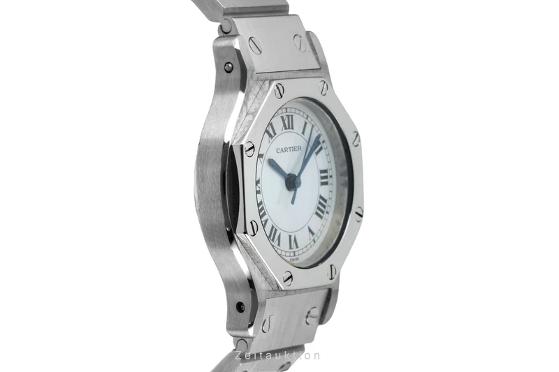 Cartier Santos steel automatic women's watch 0906 [2507270]