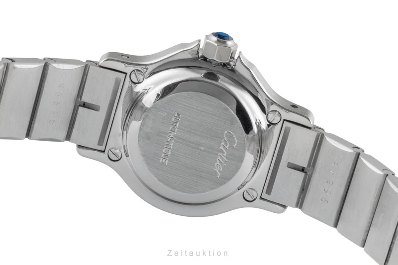 Cartier Santos steel automatic women's watch 0906 [2507270]