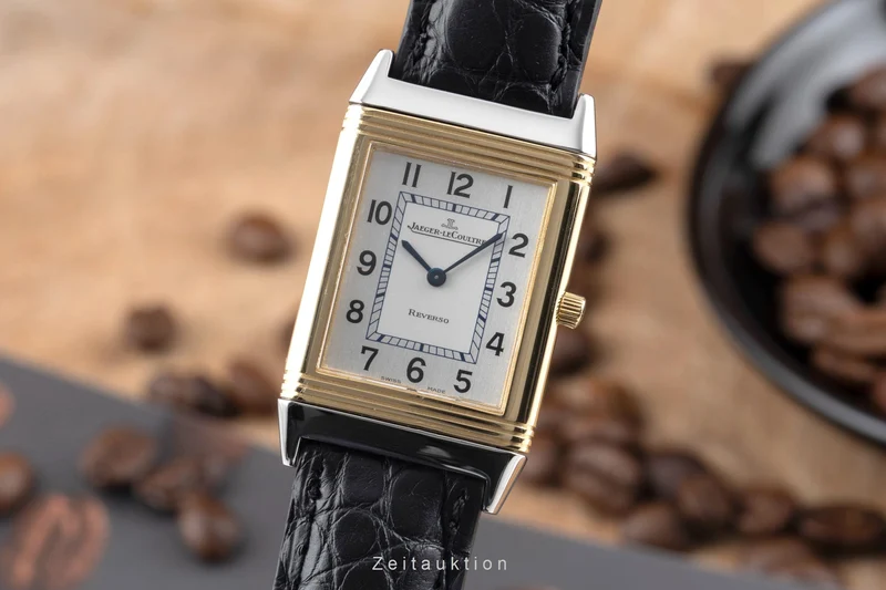 Jaeger LeCoultre Reverso steel / gold quartz women's watch Q2515420 , 250.5.08 [2601460]