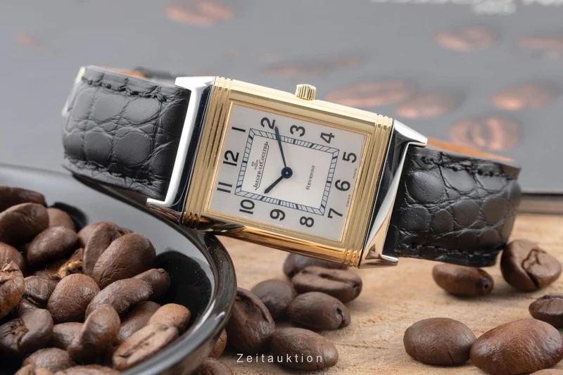 Jaeger LeCoultre Reverso steel / gold quartz women's watch Q2515420 , 250.5.08 [2601460]