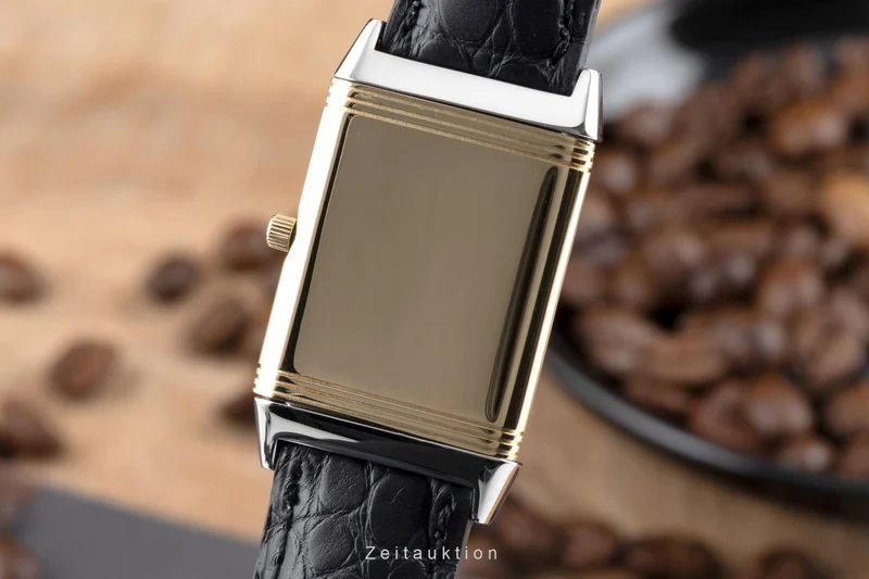 Jaeger LeCoultre Reverso steel / gold quartz women's watch Q2515420 , 250.5.08 [2601460]