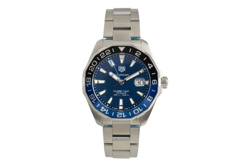 Tag Heuer Aquaracer steel automatic men's watch WAY201T.BA0927 [2602083]