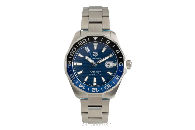 Tag Heuer Aquaracer steel automatic men's watch WAY201T.BA0927 [2602083]