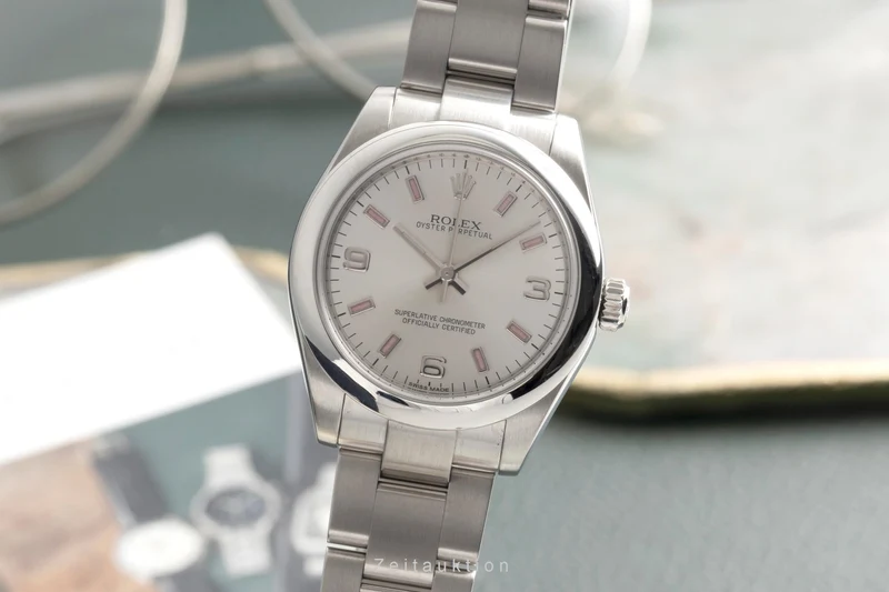 Rolex Oyster Perpetual steel automatic women's watch 177200 [2600102]