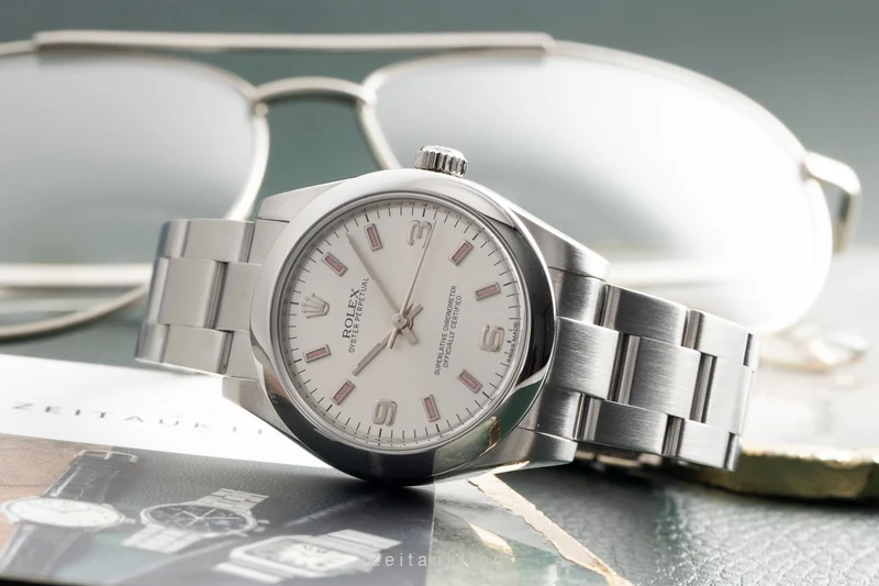 Rolex Oyster Perpetual steel automatic women's watch 177200 [2600102]