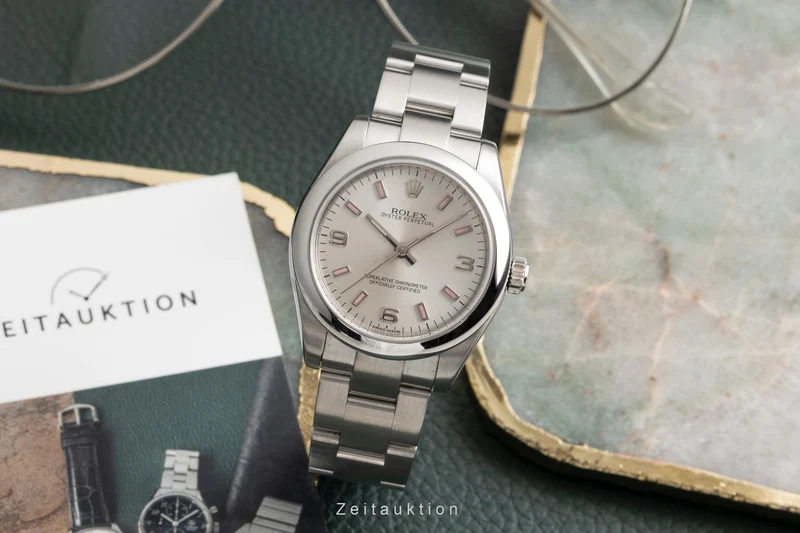 Rolex Oyster Perpetual steel automatic women's watch 177200 [2600102]