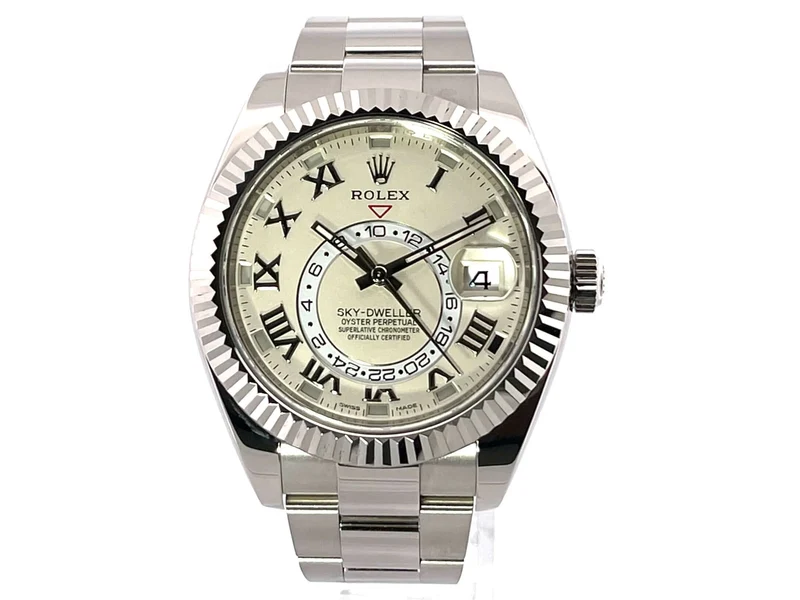 Rolex Sky-Dweller 326939 Weißgold Ivory aus 2015