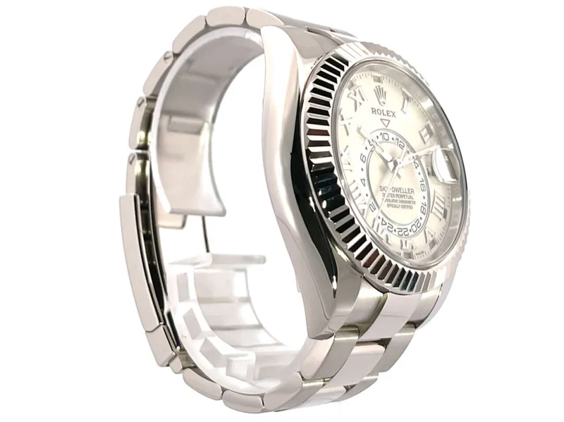 Rolex Sky-Dweller 326939 Weißgold Ivory aus 2015