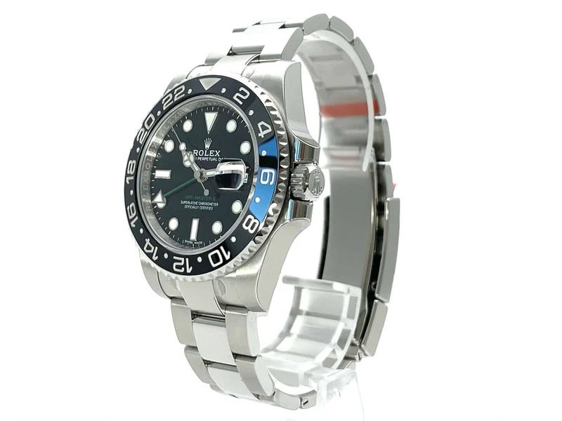 Rolex GMT-Master II Edelstahl 116710LN verklebt aus 2018