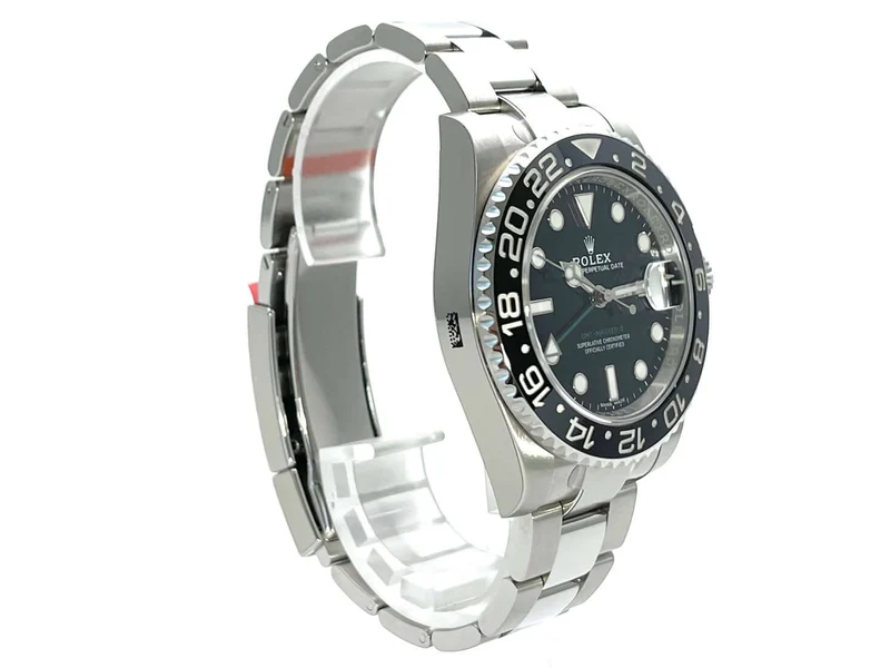 Rolex GMT-Master II Edelstahl 116710LN verklebt aus 2018