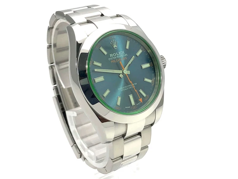 Rolex Oyster Perpetual Milgauss 116400GV Blue ungetragen aus 2020