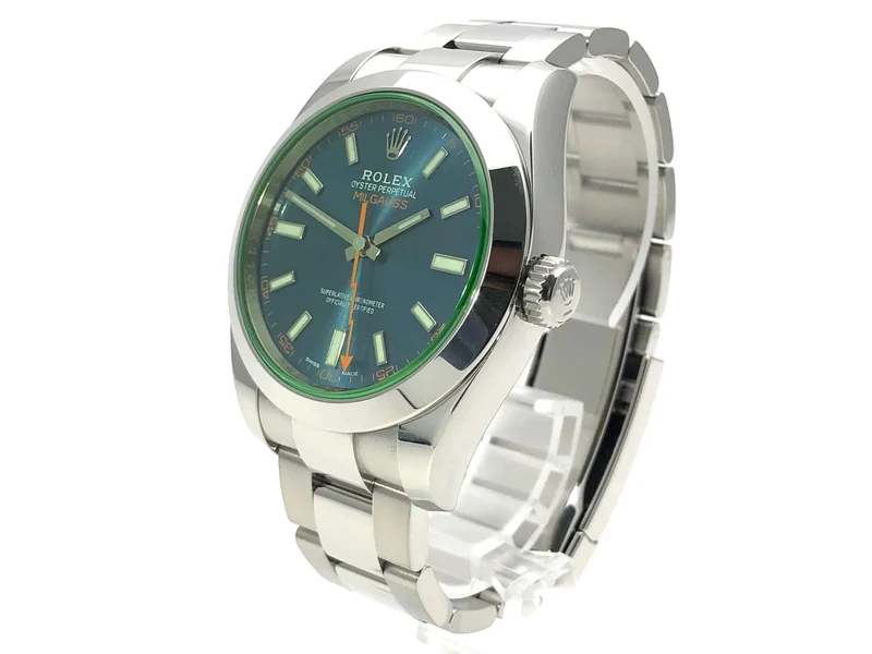 Rolex Oyster Perpetual Milgauss 116400GV Blue ungetragen aus 2020