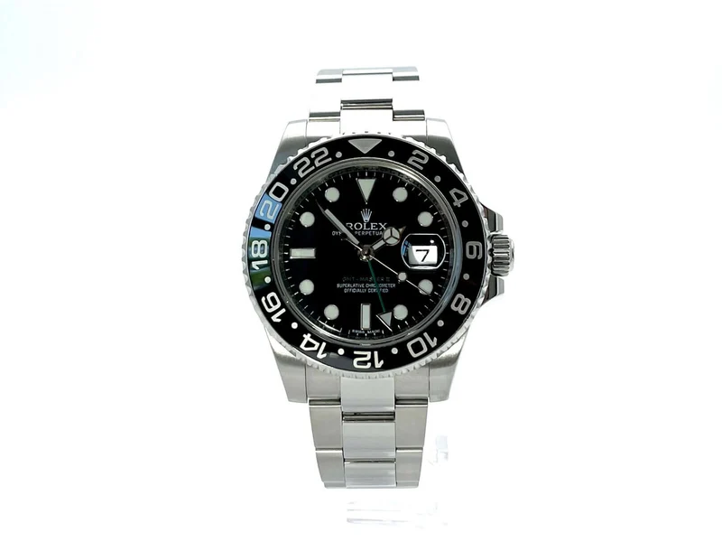 Rolex GMT-Master II Edelstahl 116710LN aus 2011
