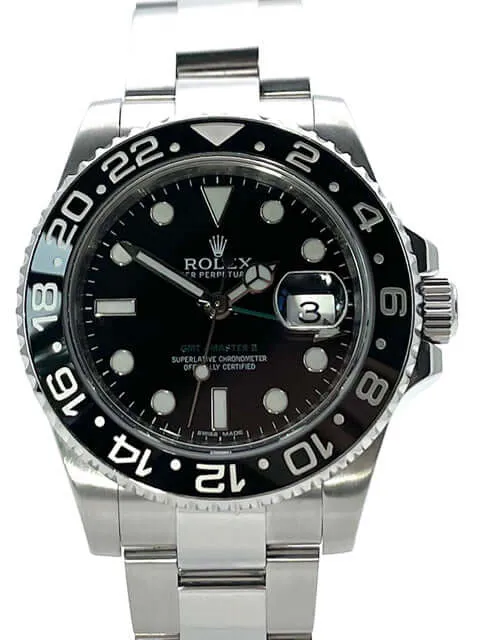Rolex GMT-Master II Edelstahl 116710LN aus 2012
