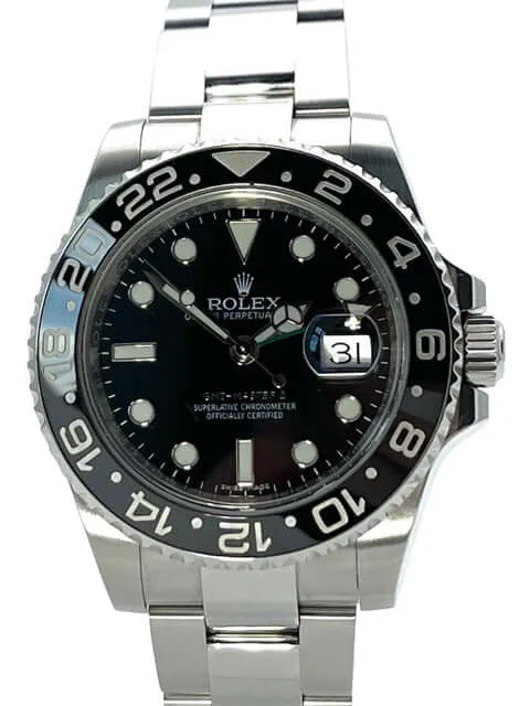 Rolex GMT-Master II Edelstahl 116710LN aus 2014