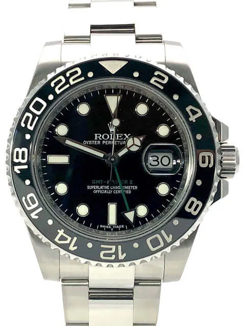 Rolex GMT-Master II Edelstahl 116710LN LC100 aus 2018