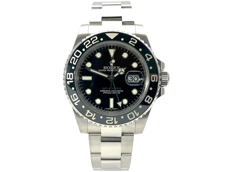 Rolex GMT-Master II Edelstahl 116710LN LC100 aus 2018