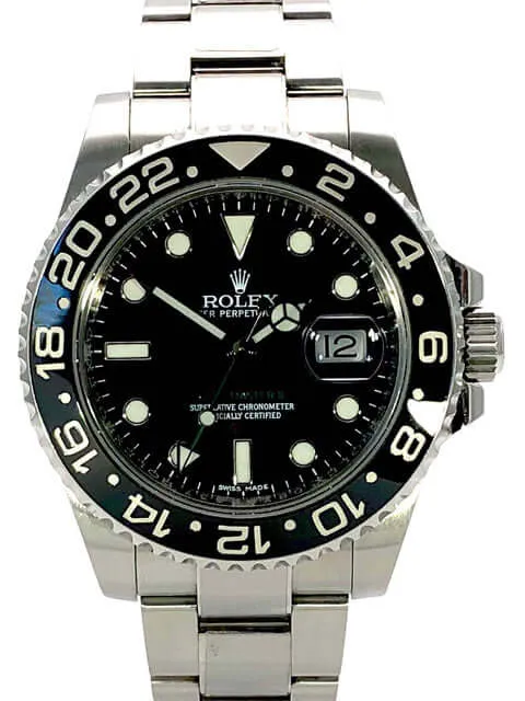 Rolex GMT-Master II Edelstahl 116710LN aus 2019
