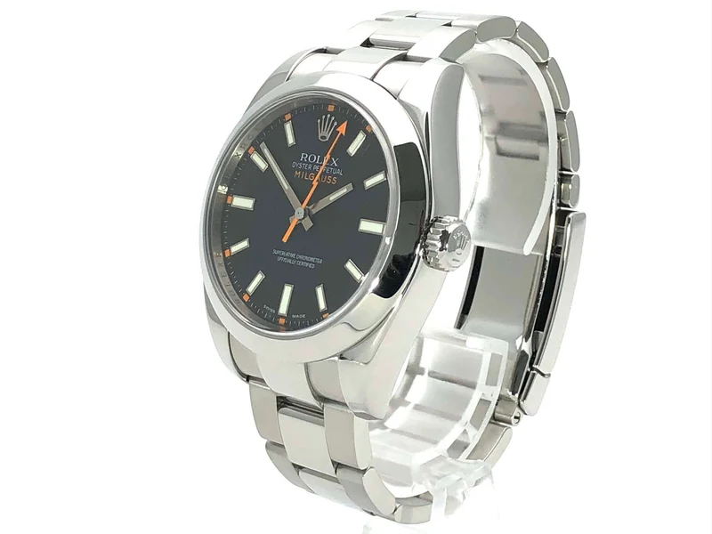 Rolex Milgauss 116400 schwarzes Zifferblatt aus 2009
