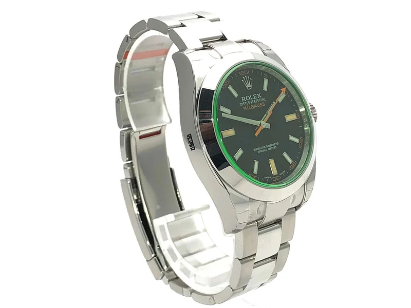 Rolex Oyster Perpetual Milgauss 116400GV verklebt aus 2018 LC100