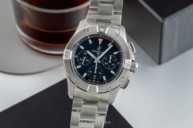 Breitling Avenger chronograph steel automatic men's watch AB0146101B1A1 LP: 7200EUR [2602114]